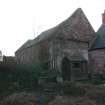 Standing building survey, General shots of the N gable and E-facing elevation, Polwarth Crofts, Scottish Borders