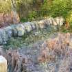 Environmental statement, Drystone wall to N of building, Rohallion Castle, Dunkeld