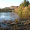 Environmental statement, View across Loch from E end of area, Rohallion Castle, Dunkeld