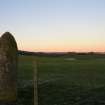 Environmental statement, View from witch’s stone, including stone, Rohallion Castle, Dunkeld