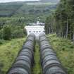 Pipelines/penstocks carrying water to Tummel Hydroelectric Power Station