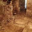 Watching brief, Flagstone floor 007 in Room 1/3, 85-87 South Bridge, Edinburgh
