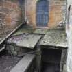 Watching brief, Working shots of the demolition of the boiler house, 401-2 Strathbrock Parish Church, Uphall