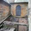 Watching brief, Working shots of the demolition of the boiler house, 401-2 Strathbrock Parish Church, Uphall