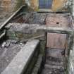 Watching brief, Working shots of the demolition of the boiler house, 401-2 Strathbrock Parish Church, Uphall