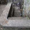 Watching brief, Working shot of the demolition of the boiler house, 401-2 Strathbrock Parish Church, Uphall