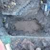 Watching brief, Human remains at 0.9m depth covered with sand, 401-2 Strathbrock Parish Church, Uphall