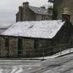 General view from south-west showing No 11 Quay Street, Port Bannatyne, Bute.