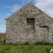 Standing building survey, Unit 7, SW-facing gable, consecutive shots, Stroupster Farm, Caithness