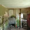 Standing building survey, Unit 3, interior NW-facing doorway, Stroupster Farm, Caithness