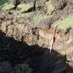 Watching brief, Trial pit 164, Site investigation, Stroupster Farm, Caithness