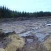 Watching brief, Mid Excavation of initial road strip, Construction, Stroupster Farm, Caithness