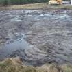 Watching brief, Example of cleaning with toothed bucket, Construction, Stroupster Farm, Caithness