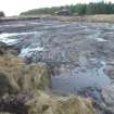 Watching brief, Example of cleaning with toothed bucket, Construction, Stroupster Farm, Caithness