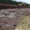 Watching brief, Peat clearance from overburden storage, Construction, Stroupster Farm, Caithness