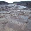 Watching brief, Peat clearance from overburden storage, plough scars, Construction, Stroupster Farm, Caithness