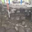 Excavation, Trench 1, post-excavation, Teampull na Trionaid, Cairinis, North Uist, Western Isles