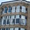 Detail of bay windows at Nos 9, 10 and 10a Mount Stuart Road, Craigmore, Rothesay,  Bute.