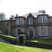 View from north-east showing Serpentine Road elevation of Morningside, Serpentine Road, Rothesay, Bute.