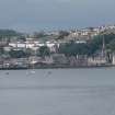 Distant view from east showing West Bay and Ballochgoy areas of Rothesay, Bute.