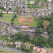 General oblique aerial view of Grange School, Grange Loan, Bo'ness, taken from S.