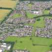General oblique aerial view of Hillcrest and Brewlands Area of Townscape Character, Bo'ness, taken from E.