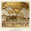 Interior view of the International Exhibition, Edinburgh, showing the concert hall.
