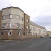 View from west showing Nos 1-3 Main Street, Bo'ness.