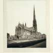 Photograph of Lansdowne United Presbyterian Church, Glasgow.