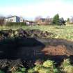 Archaeological evaluation, Trench 1 post-excavation, Site 9, Borders Railway Project