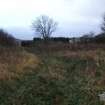 Archaeological evaluation, Non ploughed area before trenching, Site 11, Borders Railway Project