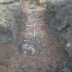 Archaeological evaluation, Trench 3 extension post-excavation showing 005. 006, Site 11, Borders Railway Project