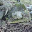 Archaeological evaluation, Detail of reinforced concrete, Site 622, Borders Railway Project