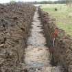 Archaeological evaluation, Trench 3, general, Hardengreen Carpark (Site 623), Borders Railway Project