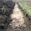 Archaeological evaluation, Trench 4, general, Hardengreen Carpark (Site 623), Borders Railway Project