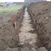 Archaeological evaluation, Trench 5, general, Hardengreen Carpark (Site 623), Borders Railway Project