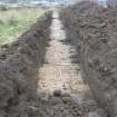 Archaeological evaluation, Trench 7, general, Hardengreen Carpark (Site 623), Borders Railway Project