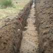 Archaeological evaluation, Trench 9, general, Hardengreen Carpark (Site 623), Borders Railway Project