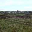 Archaeological evaluation, General shot of backfilled trenches, Hardengreen Carpark (Site 623), Borders Railway Project