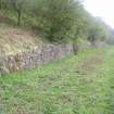 Field survey, General shot of wall 404, Borders Railway Project