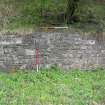 Field survey, Detail of wall 404, Borders Railway Project