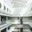 Interior view showing atrium at first-floor level of Nos 113-115 Dundas Street, Edinburgh.