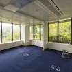 Interior view showing office on first floor of No 105 Dundas Street, Edinburgh.