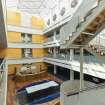 Interior view showing atrium on ground floor of Nos 113-115 Dundas Street, Edinburgh.