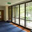 Interior view showing ground-floor entrance at No 105 Dundas Street, Edinburgh.