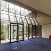 Interior view showing entrance lobby on ground floor of No 105 Dundas Street, Edinburgh.