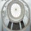 Interior view showing cupola above staircase at Nos 52-53 Carlton Place (Laurieston House), Glasgow.