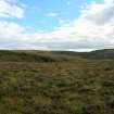 Ground penetrating radar survey, Rock escarpment overlooking S Yarrows Site 2, Loch of Yarrows, Highland