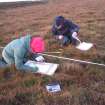 Ground penetrating radar survey, Biostratigraphic recording at Oliclate Site A, Loch of Yarrows, Highland