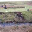 Ground penetrating radar survey, Eroding feature at Swartigill Burn from the N bank of the stream, Highland